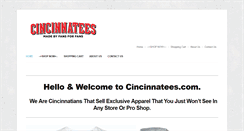 Desktop Screenshot of cincinnatees.com